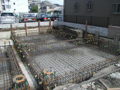 鉄筋コンクリートベタ基礎